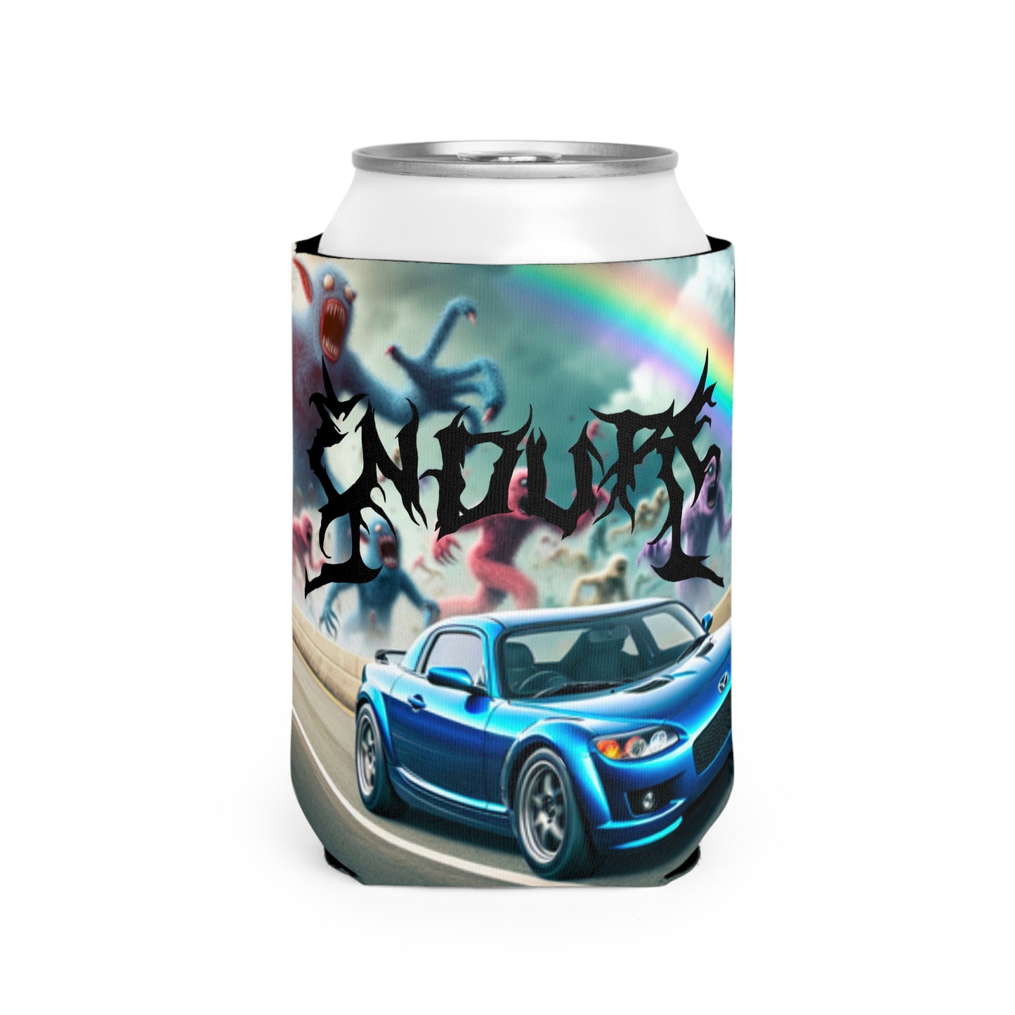 Fuzzy Monsters Can Cooler Sleeve
