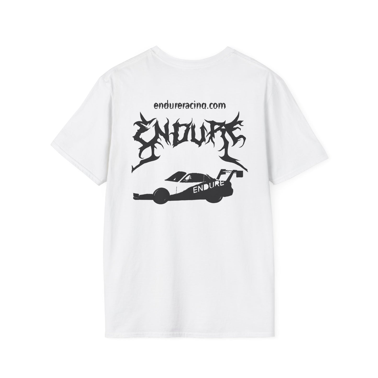 Metalcore Style White Tee