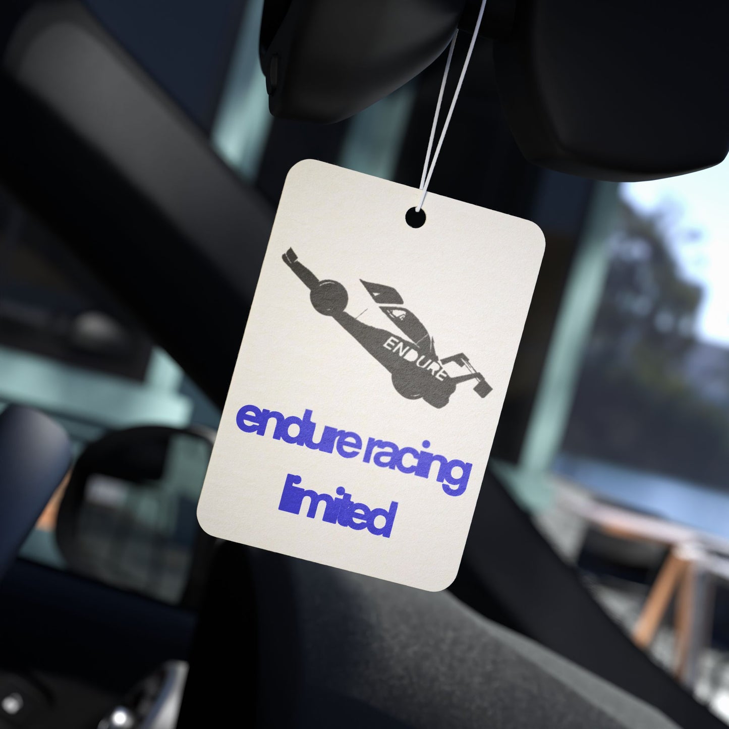Car air freshener in new car scent