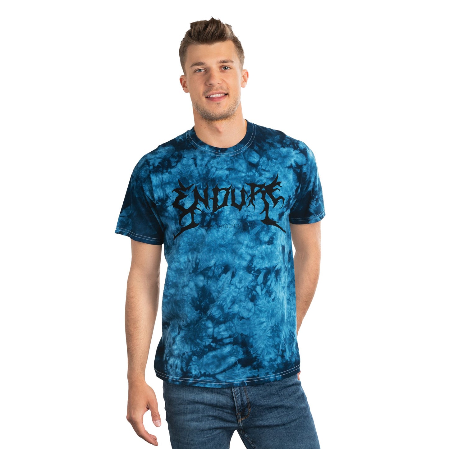 Tie Dye Metalcore Style Tee