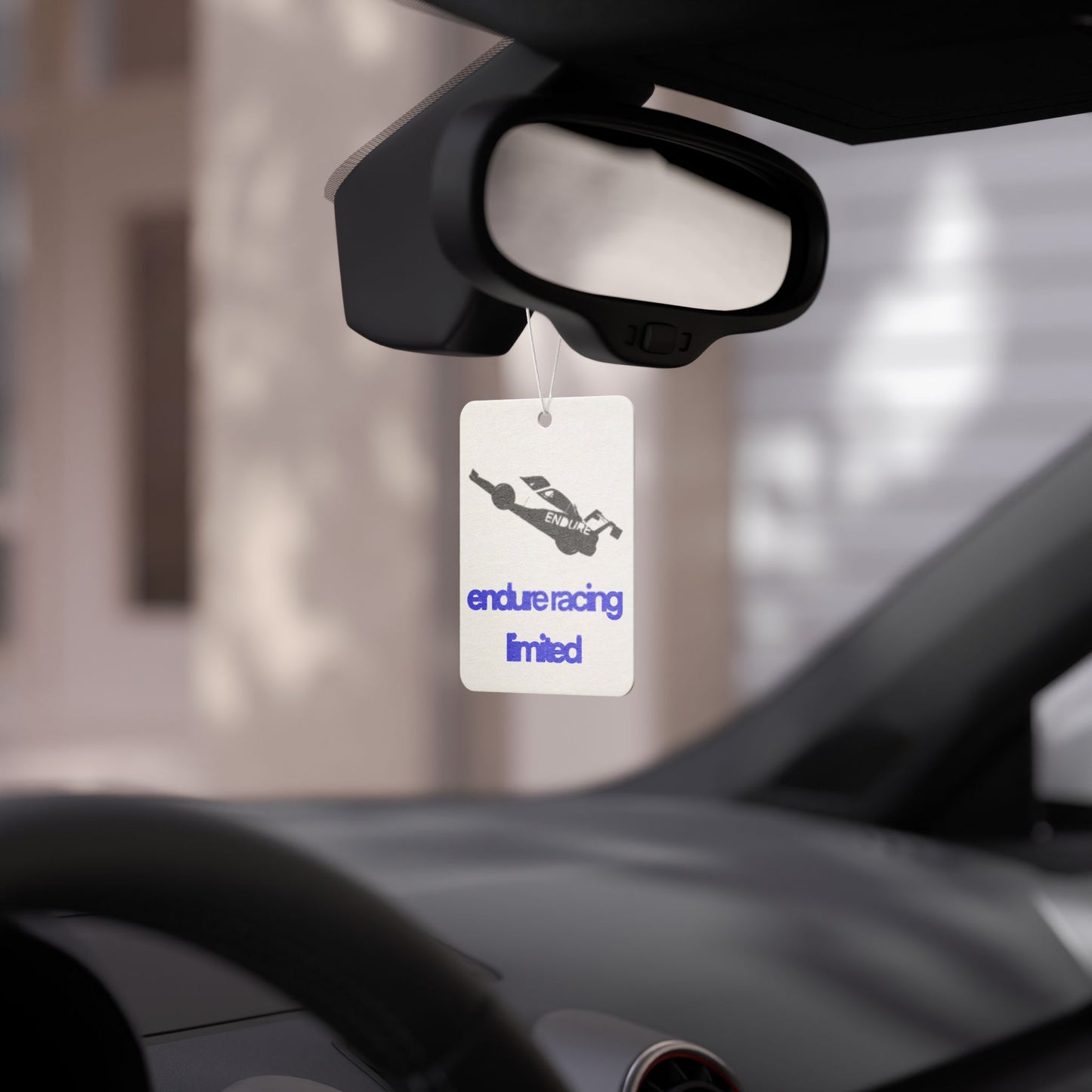 Car air freshener in new car scent