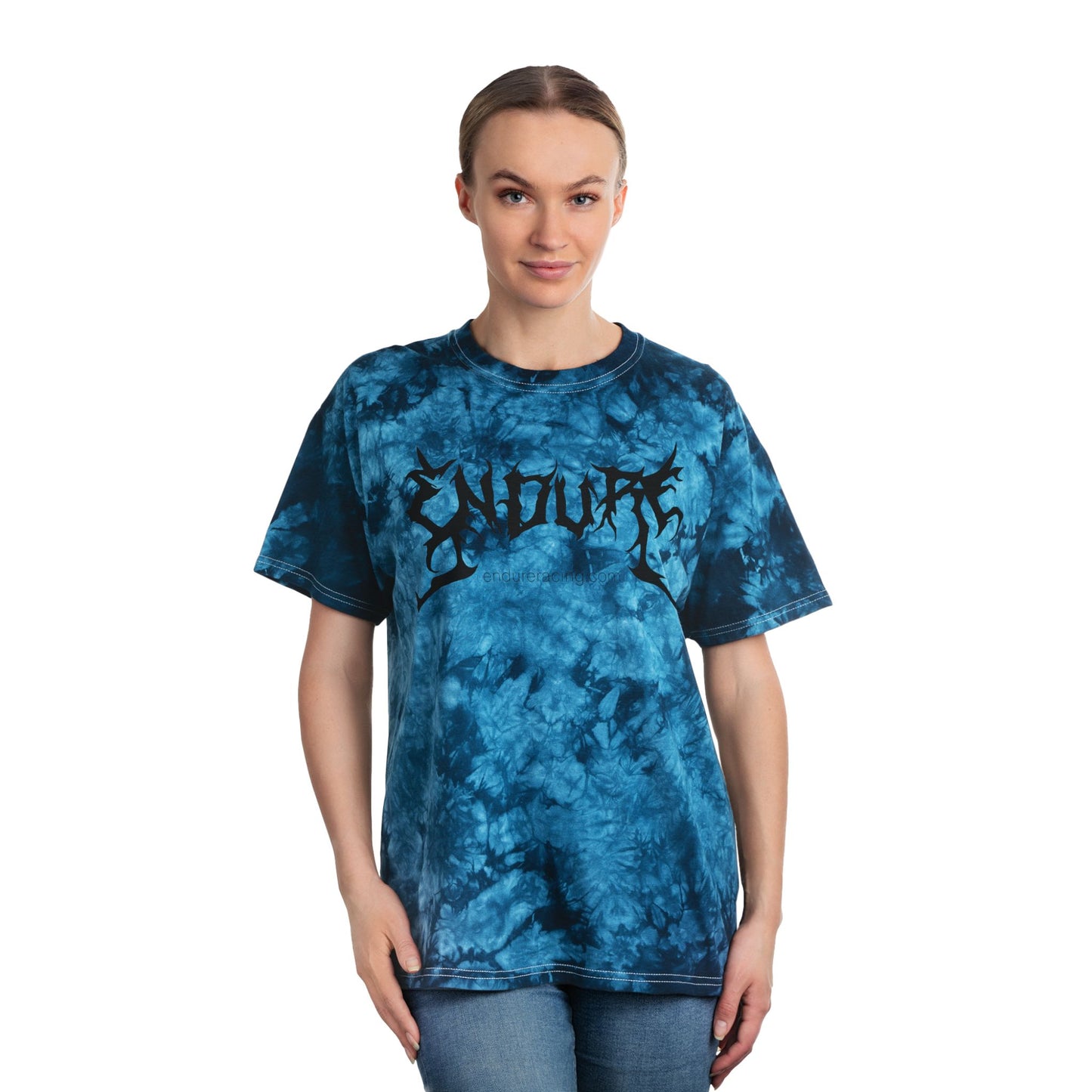 Tie Dye Metalcore Style Tee